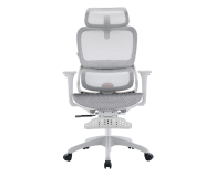 Sihoo B100 Mesh biały z podnóżkiem - 1605508 - zdjęcie 1